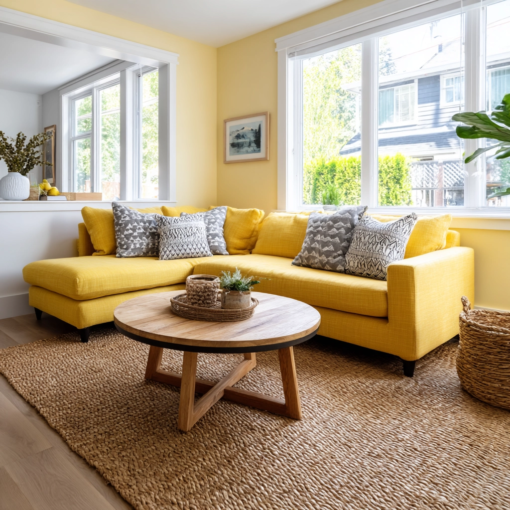 yellow living room ideas 2