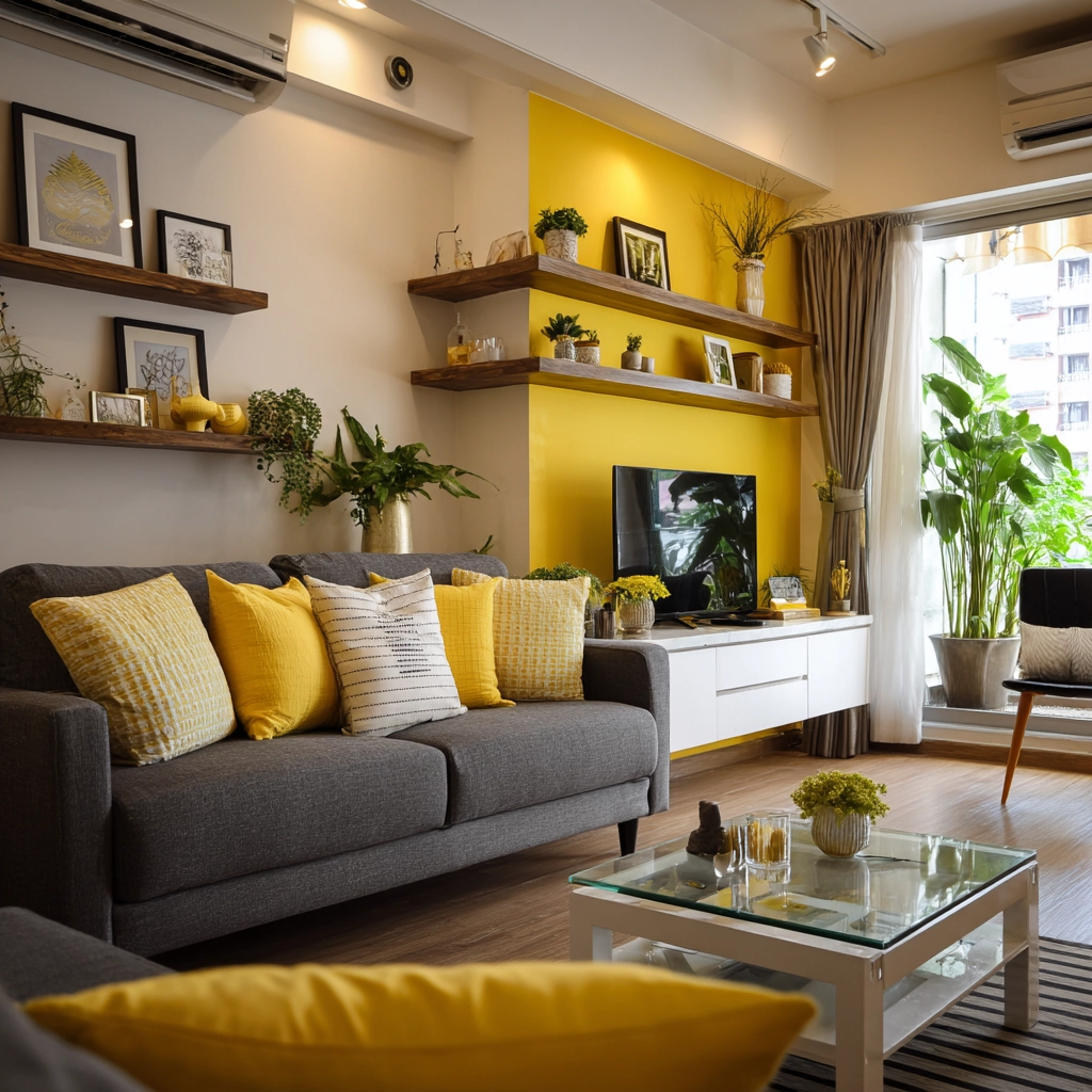 yellow living room ideas 29