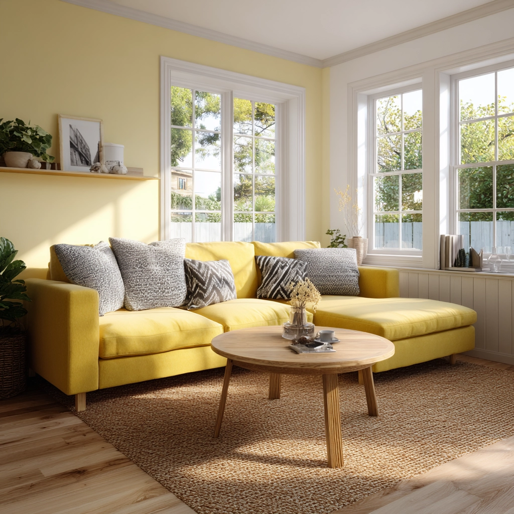 yellow living room ideas 3