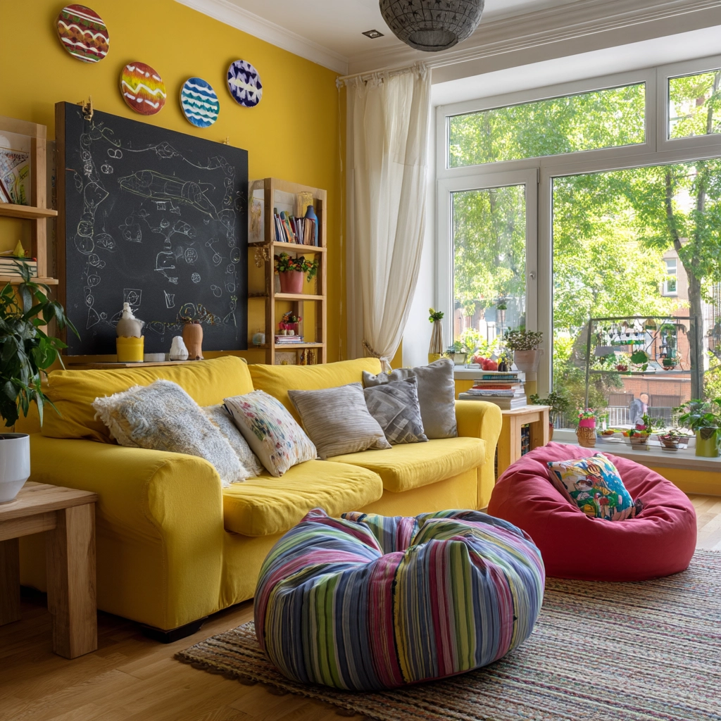 yellow living room ideas 36