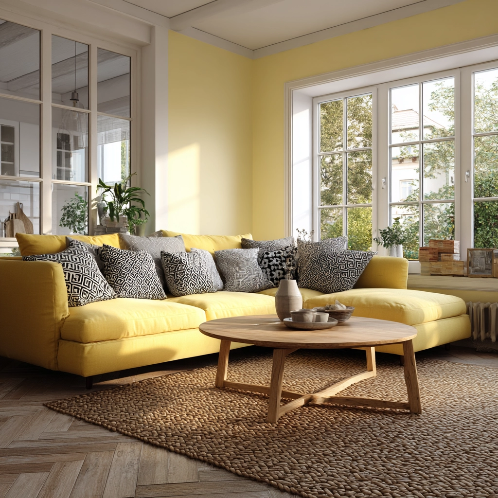 yellow living room ideas 4