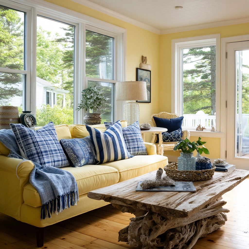 yellow living room ideas 41