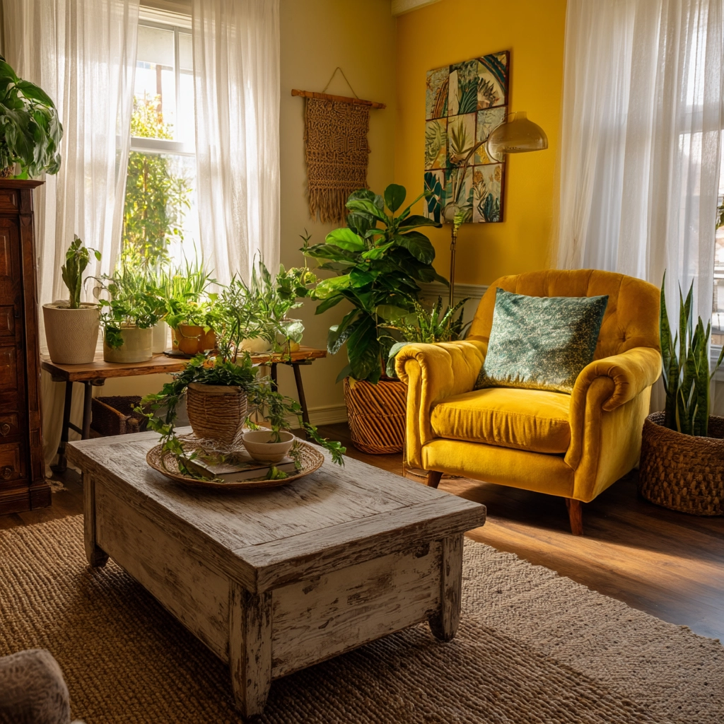 yellow living room ideas 5
