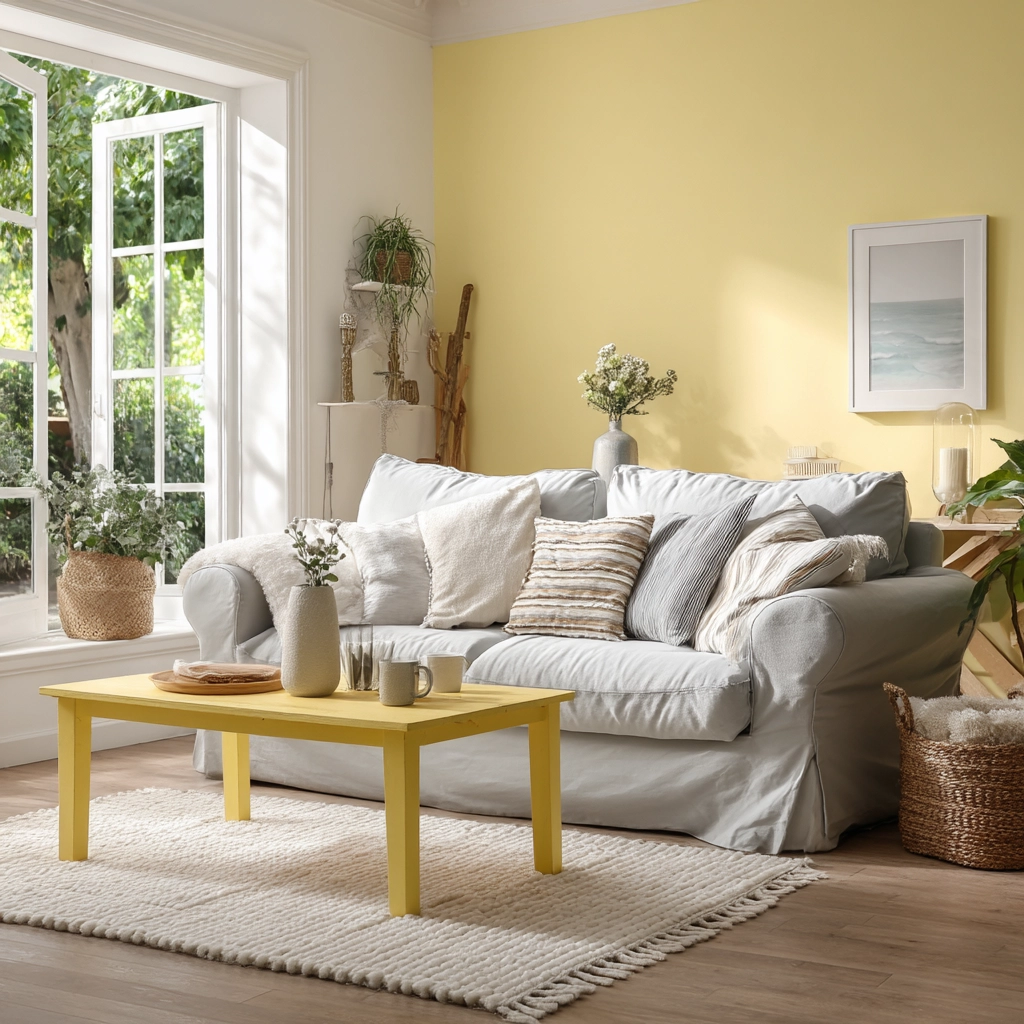 yellow living room ideas 50
