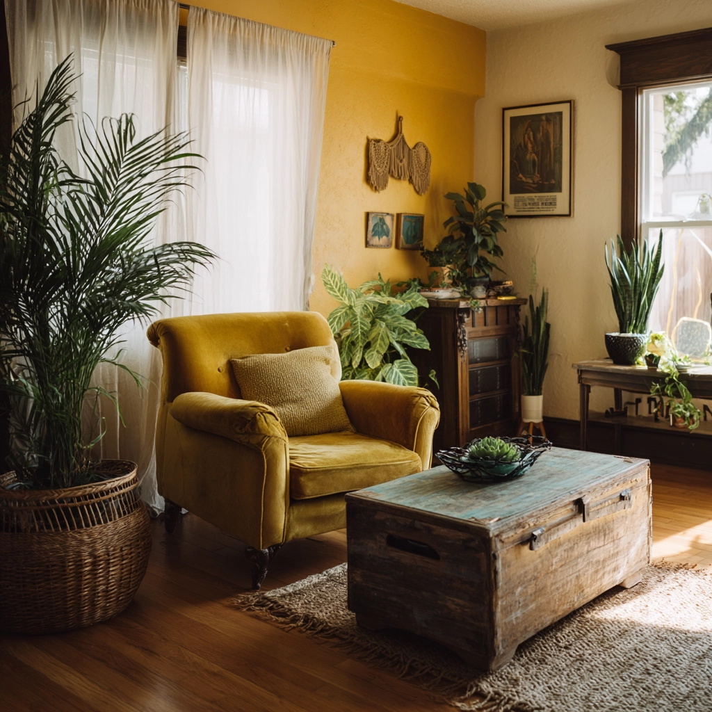 yellow living room ideas 8